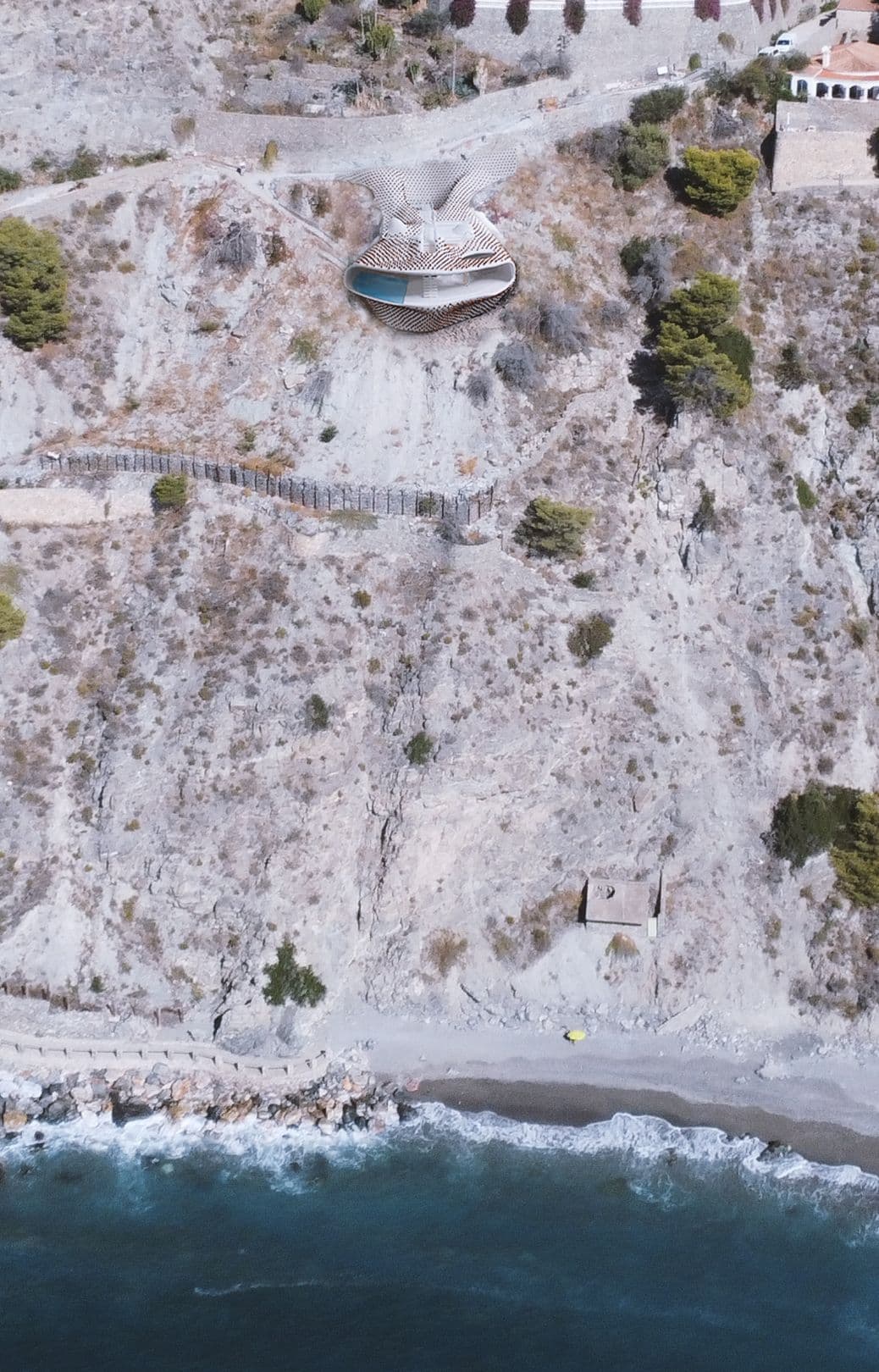 House on the Cliff II, Photomontage